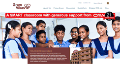 Desktop Screenshot of gramvikas.org